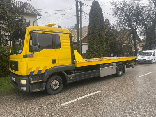 Modern tow truck fleet